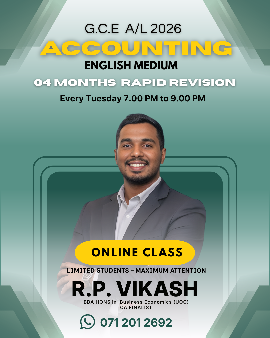 2026 AL Accounting Rapid Revision
